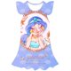 thumbnail image 1 of Año 2023 nueva ropa de niños de Disney, falda bonita informal de verano, falda de cuello redondo de princesa jazmín, vestido de manga de pétalo con estampado 3D 8T Gao Jinjia LED, 1 of 2