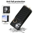 thumbnail image 4 of ELEHOLD Wallet Case for Samsung Galaxy S23 Ultra with Strap, Shockproof PU Leather Flip Kickstand Ring Holder Card Slot Anti-Scratch Non-Slip Protective Carry Case,Black, 4 of 8