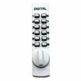 thumbnail image 3 of LockeyUSA C-120-JB Keyless Low-Profile Surface Mount Deadbolt for Childproofing, Jet Black, 3 of 8