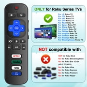 (Pack of 2) Replacement-Remote-Control for Roku-TV, Compatible with TCL Roku/for Hisense Roku/for Onn Roku/for Philips Roku Smart TVs (Not for Stick and Box)