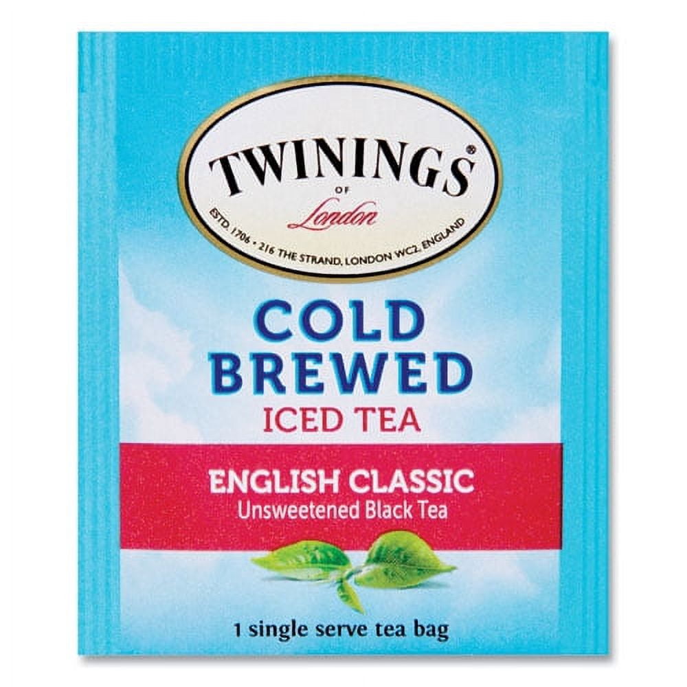 Cold Brew Iced Tea Bags, English Classic, 0.07 Oz Tea Bag, 20/box | Bundle of 5 Boxes