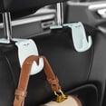thumbnail image 1 of Car Small Hook Cute Expression Funny Sturdy Multifunctional Car Seat Back Hook Hidden Car Hook Car Decorations, 1 of 6