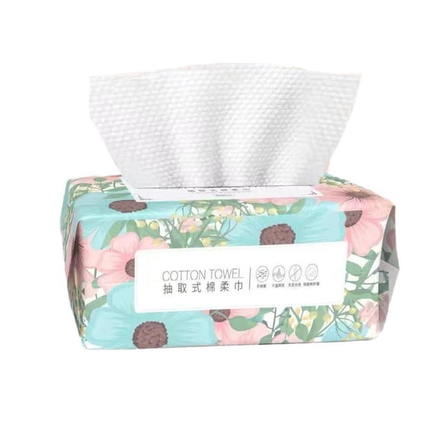 Multipurpose Disposable Wet Dry Pure Cotton Towel Towel Face Tissue