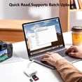 thumbnail image 4 of Lector de tarjetas SD USB C MTIQHS de doble ranura para iPhone 15, 4 of 7