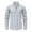 #White, variant on DPTALR Men's Casual Beach Print Long-Sleeve Shirt Turndown Collar Button Design,Navy,XXXL