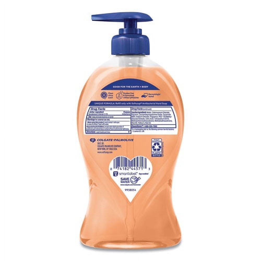 Antibacterial Hand Soap, Crisp Clean, 11.25 Oz Pump Bottle, 6/carton | Bundle of 2 Cartons