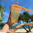 thumbnail image 2 of Huayishang Water Bottle Popsicle Water Cup Ice Cream Cup Portable Strap Cup Orange Orange-320Ml, Kitchen Essentials Clearance Sale Orange, 2 of 8