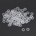 thumbnail image 2 of Arandelas planas de nylon de 10mm O.D. 5mm I.D. 1mm de grosor para tornillo M5, 200 unidades, 2 of 6