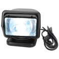 thumbnail image 2 of Foco reflector HID de 12/24 V y 55 W con control remoto, ángulo ajustable, resistente al agua, para exteriores, color negro, 2 of 14