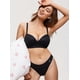 thumbnail image 2 of Sostén DOBREVA 40DD Sin Aros Push Up Acolchado Escote Profundo Negro, 2 of 5