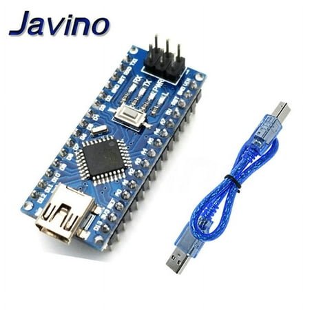 For arduino Nano 3.0 ATMEGA328P Controller Compatible Board Module PCB Development Board mini USB V3.0-Nano HAN and cable