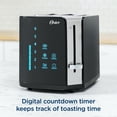thumbnail image 3 of Oster 2-Slice Touchscreen Toaster, Stainless Steel, 3 of 6