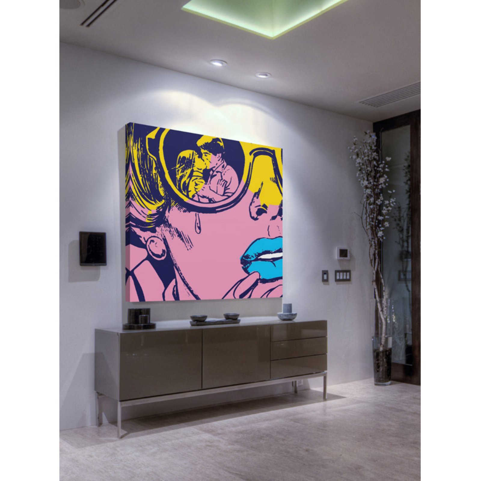 Marmont Hill "Lost Love" by Josh Ruggs Painting Print on Wrapped Canvas