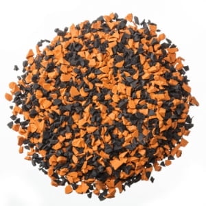 Fast Patch Poured-in-Place Surfacing Repair Kit Fix Rubber Playground (Orange/Black, Small)