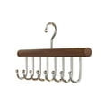 thumbnail image 2 of Percha para cinturón con 8 ganchos, soporte para bufandas, estable y giratorio de 360 ​​grados, para cinturones, bolsos, bufandas, camisetas y, 2 of 9