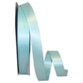 thumbnail image 1 of Reliant Ribbon 4950-077-05C 0.875 in. 100 Yards Double Face Satin Ribbon, Aqua, 1 of 1