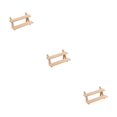 thumbnail image 2 of mmirethe Non-deformable Storage Rack Wide Application 2 Layers For Earrings Wood Made Jewelry Display Stand Jewelry Display Rack 2 Layers 3Set, 2 of 6