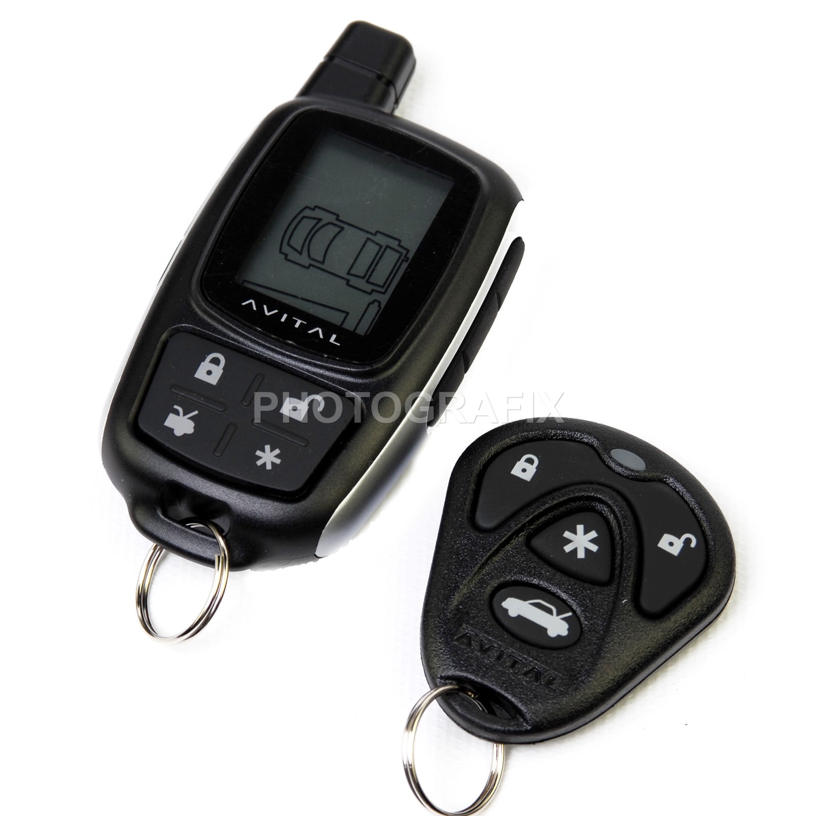 Avital 5305l 5305l 2 Way Security Remote Start System With D2d Walmart Com Walmart Com