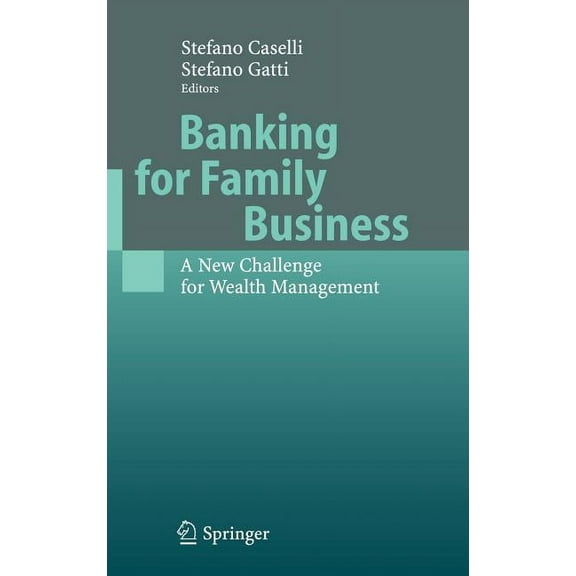 Banking for Family Business: A New Challenge for Wealth Management, (Hardcover)