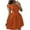 Orange, variant on Homecoming Dresses for Women Women's Solid Color Bra Off Shoulder Dress Waist Pleated Dress Dress Large Ball Dress