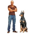 thumbnail image 4 of Cardboard People Doberman Dog Life Size Cardboard Cutout Standup - Made in USA, 4 of 5