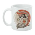 thumbnail image 3 of Wonder Woman Deflecting with Bracelets White Mug, 3 of 5