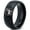 Black Dome Polish Tungsten, variant on Tungsten Deer Hunter Hunting Elk Band Ring 8mm Men Women Comfort Fit Gray Step Bevel Edge Brushed Polished