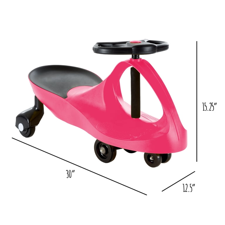 Lil' Rider, Wiggle Car, Pink, Twist, Wiggle, and Go - Walmart.com