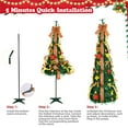 thumbnail image 6 of Pre-Decorated Pre-lit Pop Up Christmas Tree 150 LED 6ft 8 Modes Christmas Tree Collapsible Christmas Tree Warm White Light for Christmas Holiday Decoration, 6 of 7