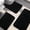 Ocean Ripple black, variant on CHAKME Non-Slip 3 Piece Bathroom Rugs Set - Bath Mat for Tub, Shower, and Toilet, Rustic Lattice purple