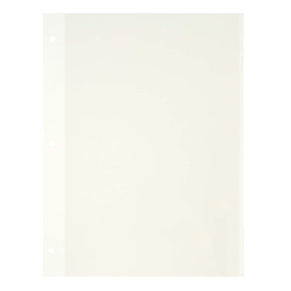 Recollections 8" x 10.5" White Photo Album Refills, 12 Packs: 30 ct. (360 total)