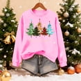 thumbnail image 2 of Edvintorg Womens Sweatshirt 2025 Fashion Winter Clothes Christmas Printed Loose Casual Crewneck Sweatshirts Long Sleeve Pullover Tops, 2 of 5