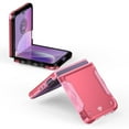 thumbnail image 5 of For Motorola Razr 2023 METKASE Exquisite Tough Shockproof Hybrid Case Cover in Slide-Out Package - Pink, 5 of 5