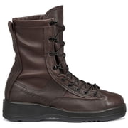 Belleville Wet Weather Steel Toe Flight Boot - Mens, Chocolate Brown, 9, Wide, 3