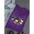 thumbnail image 3 of Japanese Streetwear Emoji - Geisha, Sushi, Ramen, Fuji Women's T-shirt, 3 of 4
