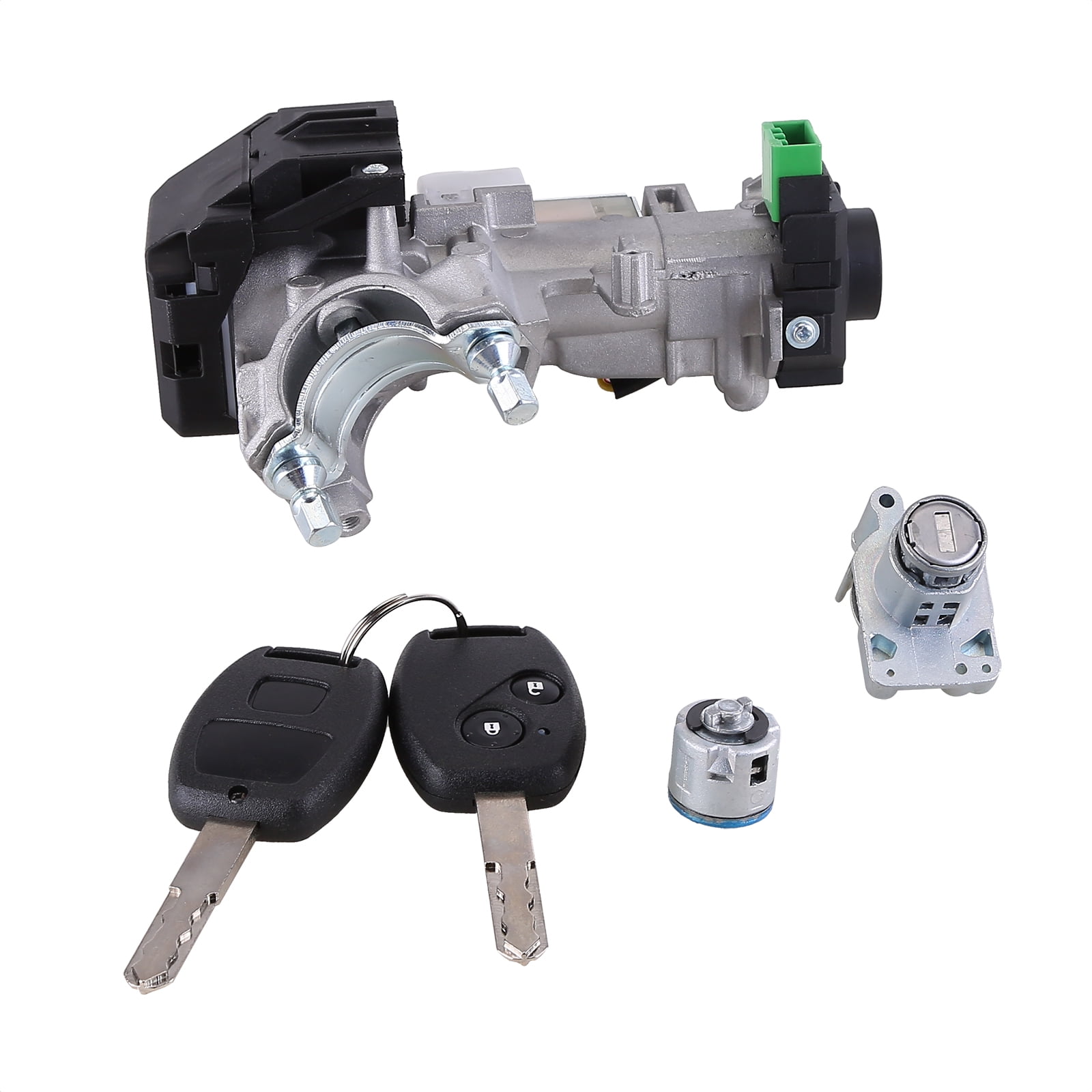Corfhy 06350-SWN-011 Ignition Switch Lock Cylinder Steering Switch Set w/ 2 Keys Replacement for 2007-2011 Honda CRV 2007-2011