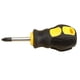 thumbnail image 1 of Mini destornillador magnético corto Cola acero al carbono doble cabeza mango antideslizante, 1 of 8