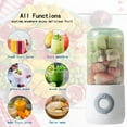 thumbnail image 4 of Licuadora portátil para batidos y licuados, licuadoras portátiles, mini exprimidor de frutas y verduras portátil, 4 of 5