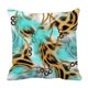 thumbnail image 1 of ABPHQTO Funda de Almohada Leopardo Funda de Almohada Protector de Almohada Cama 45x45 cm, 1 of 1