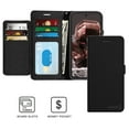 thumbnail image 2 of CoverON For Google Pixel 8a Leather Case, RFID Blocking Wallet 6x Card Slot Holder Cover Flip Folio Phone Pouch, Black, 2 of 6