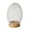 White, variant on White Candle Holders Iron Cage Clean Stylish Candle Stands Aroma Lamp Decor Ornaments Elongated Lampshade Tabletop