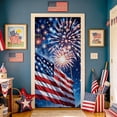 thumbnail image 6 of erdimoy 4th of July Patriotic Door Cover Banner, 35×70 Inch Firework & American Flag Backdrop for Independence Day Decor, 6 of 6