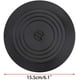 thumbnail image 2 of Tapón de drenaje universal de goma de silicona de 6 pulgadas para cocina, baño, fregadero, lavabo, bañera, tapón de drenaje de viaje, 2 piezas negro Sailing Electrónica, 2 of 5