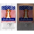 thumbnail image 2 of Patriotic USA English Foxhound Ceramic Night Light, 2 of 2