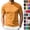 31#(Earthy Yellow), variant on Mens Mock Turtleneck Shirts Short Sleeve Casual Basic T-Shirts Ribbed Solid Pullover Tops (Brown,S)