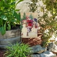 thumbnail image 3 of Christmas Holiday Santa Snowman Friends Garden Yard Flag, 3 of 4