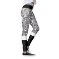 thumbnail image 1 of Pantalones estampados de Navidad Gibobby personalizados para mujer mallas ajustadas Silver XL, 1 of 5