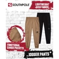 thumbnail image 2 of Southpole Boys Jogger Pants - 2 Pack Lightweight Tech Woven Athletic Cargo Jogger Pants (S-XL), 2 of 7