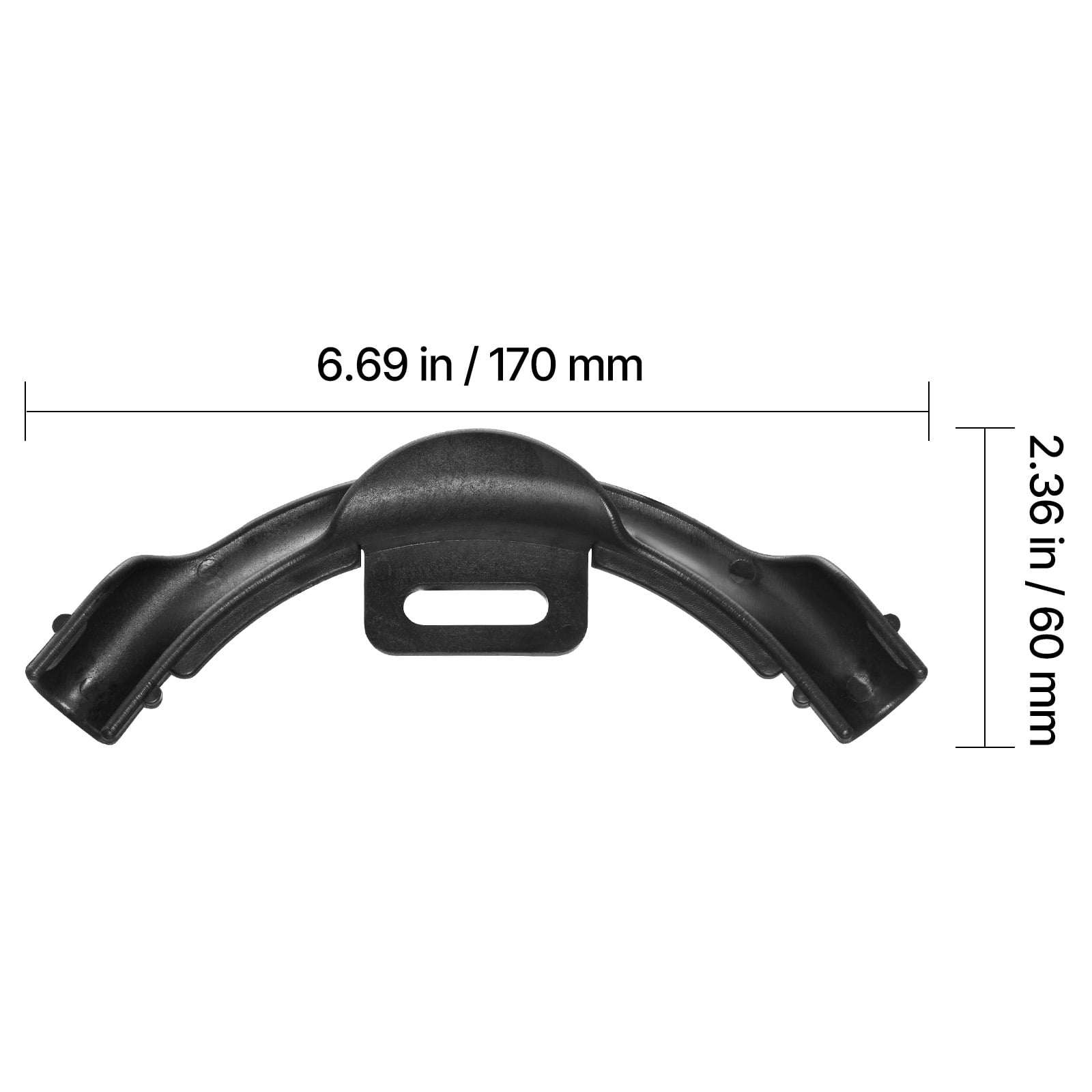 VEVOR PEX Tubing Bend Support, 20 Packs 90-Degree Elbow Bend Support Compatible with 1/2-inch PEX Pipes, Corrosion & Rust Resistant Pex Clamps Pipe Holder with Nail Tab
