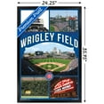 thumbnail image 3 of MLB Chicago Cubs - Wrigley Field 17 Wall Poster, 22.375" x 34" Framed, 3 of 3